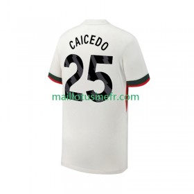 Maillot de Foot Chelsea Moises Caicedo 25 Extérieur 2025-26